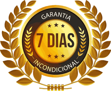Selo de garantia incondicional de 7 dias